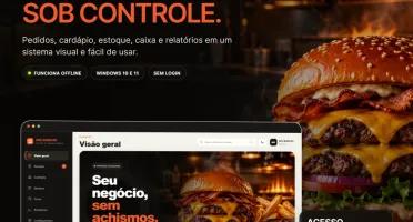 Sistema Completo para Hamburgueria | Pedidos, Estoque, Caixa