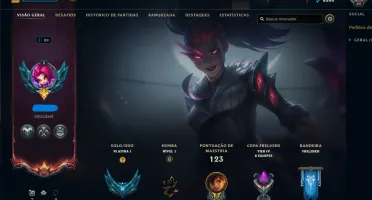conta lol nova acompanha dados e email