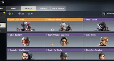 CONTA TOP CODM muita skin Premium e armas mítica e lendas