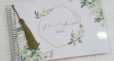Caderno de Mensagens A5 Personalizado com 65 Folhas
