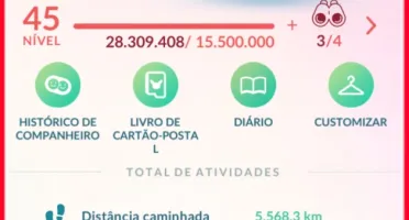 Conta Pokemon Go - LvL 45