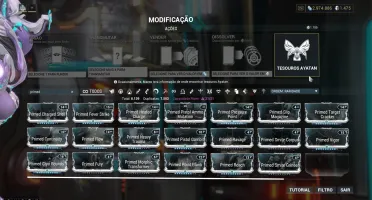 conta warframe maestria 21 completa