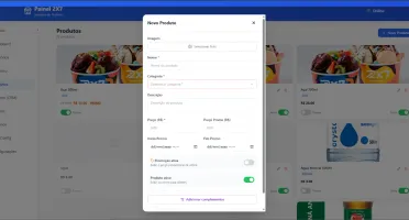 SaaS Crie seu App de Delivery c/PIX Automático e Multi-lojas
