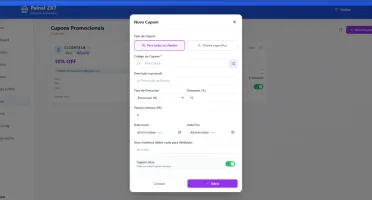 SaaS Crie seu App de Delivery c/PIX Automático e Multi-lojas