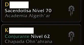 WoTLK, Paladin, 3660+ GS, Mage, 3540+ GS. Priest Lvl 82+