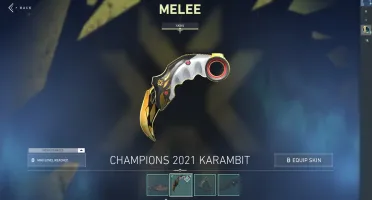VENDO CONTA DE VALORANT COM SKIN CHAMPIONS GOLD/PLAT!