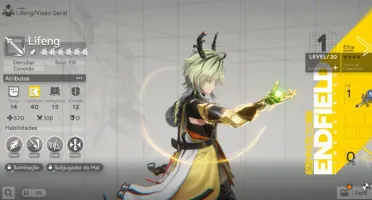 Laevatain + Lifeng + Espada T6 e Lança T6