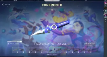 Vendo Conta de Valorant Com Varias Skins e Ja foi Imortal
