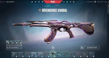 Conta Valorant Full Acesso - Skin Divergence Vandal