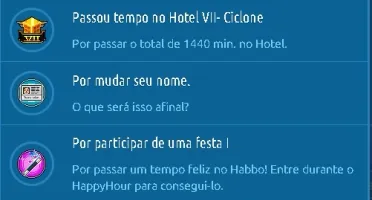 CONTA HABBO 2010 - VÁRIOS EMBLEMAS