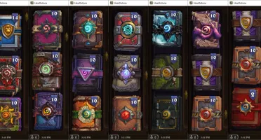 Conta Antiga Hearthstone: 64.170 Gold, 161.585 Pó, 186 Packs