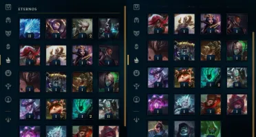 Conta de LoL com quase 10 anos, todos os Campeões