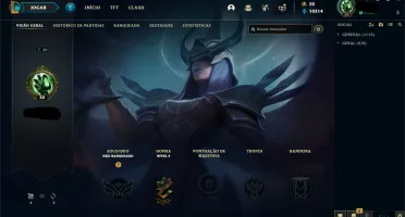 KAYLE JUÍZA + CONTA UNRANKED LVL 30