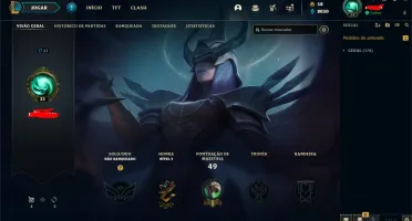 KAYLE JUÍZA + CONTA UNRANKED LVL 30