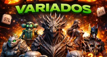 🔥 Pack Modelos Stl 3D Variados 🔥