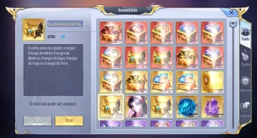 Vendo conta Saint seiya A58