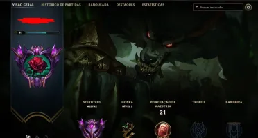 CONTA LOL MESTRE S11