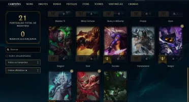 CONTA LOL MESTRE S11