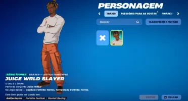 Conta Fortnite Com Skin Do Juice Wrld