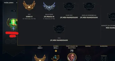 [Entrega Automática] Conta Lol Prata, 48 Skins, 1 Lendária