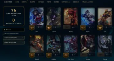 [Entrega Automática] Conta Lol Prata, 48 Skins, 1 Lendária