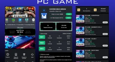 Site de Investimento PC Games