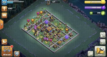Conta Clash of clans CV14 semi full