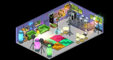 Conta Habbo de 2006 Com Traxmachine Rara E Muitos Mobs
