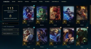 Conta Bronze II barata para smurf LOL