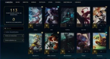 Conta Bronze II barata para smurf LOL