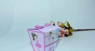 Kit Festa 20 Lembrancinhas Bailarina Personalizadas