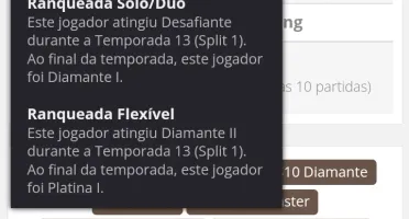 Conta Lol 2013/Mestre/Ex Desafiante/Todos Champs/293 Skins