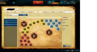 Conta League of Legends Platina 5 e 55 skins 12700 IP