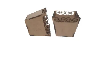 Kit Mini Vaso para Suculentas em MDF, cachepot. 6x6,4cm...