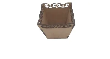 Kit Mini Vaso para Suculentas em MDF, cachepot. 6x6,4cm...