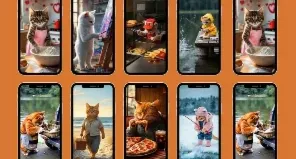 Reel's Gatos Virais