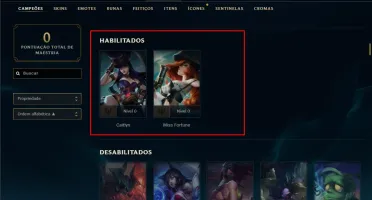 CONTA UNRANKED | NV 30 | 2 CAMP | 41605 ESSÊNCIAS | 130 RP