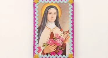 Mini Quadro Santa Terezinha