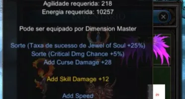 [MEGA MU] Summoner 200rr Lv 977 End Game com Set AWK
