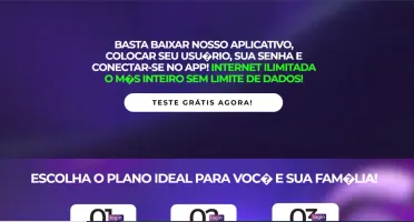 Landing Page Provedor De Revenda De Internet