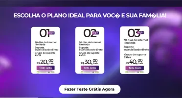 Landing Page Provedor De Revenda De Internet