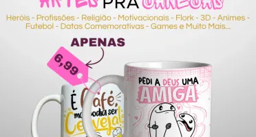 10.000 Artes para Canecas: Crie Produtos Únicos e Lucrativos