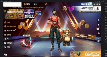 Conta de Free Fire Gemada - Diamante 2 - Mestre na s10