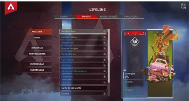 Conta apex legends Rank diamante season 8