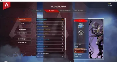 Conta apex legends Rank diamante season 8