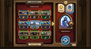Conta Blizzard com WoW e Hearthstone!