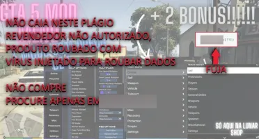 Gta 5 - Mod Menu + 100 Funções [Vitalício]