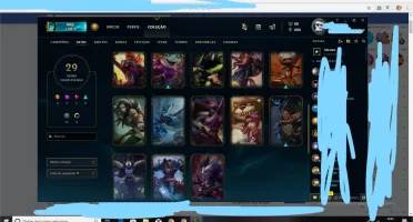 Conta de league of legends LOL