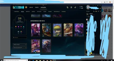 Conta de league of legends LOL