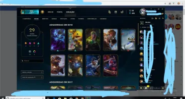 Conta de league of legends LOL